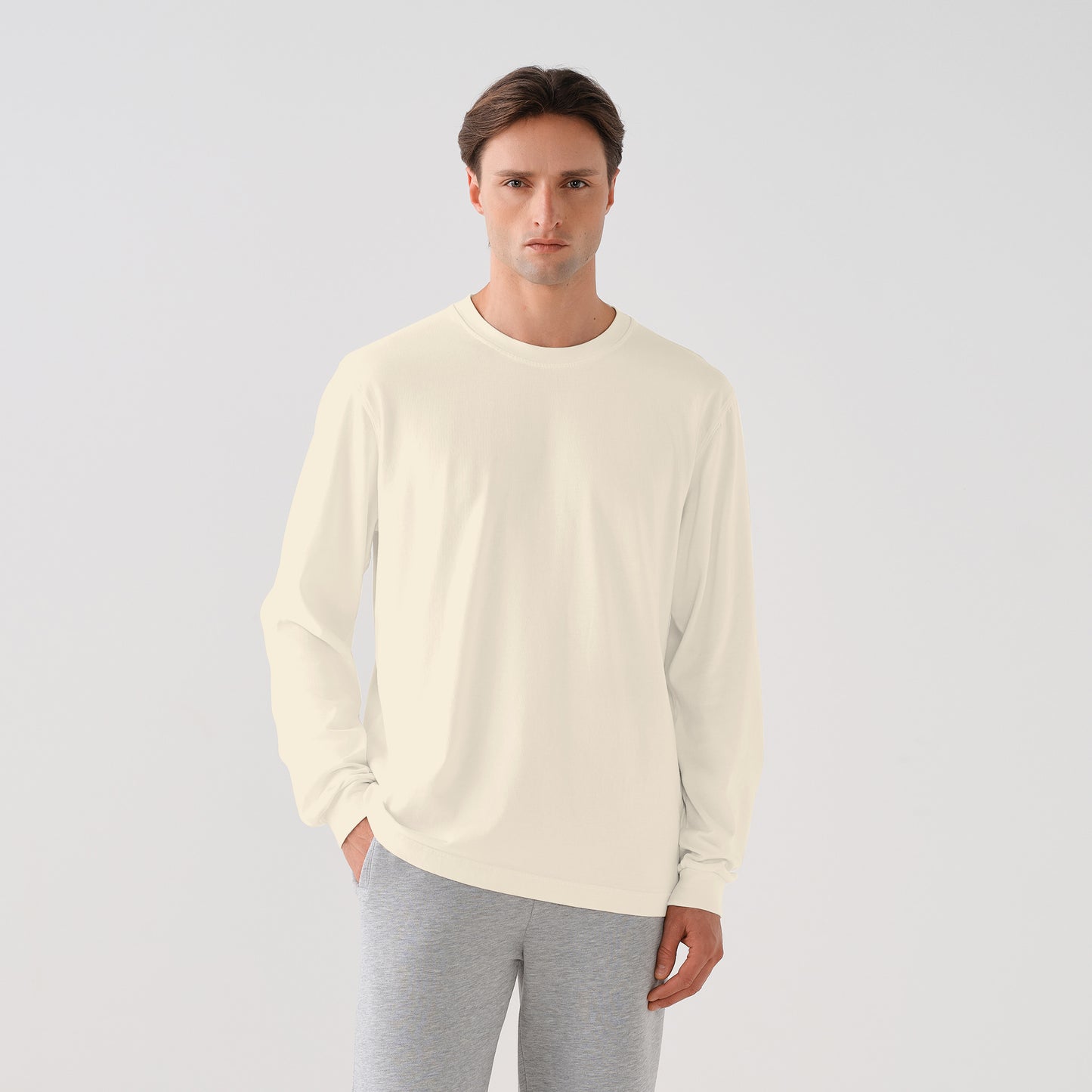 250/335 CARBON BRUSHED LONG SLEEVE