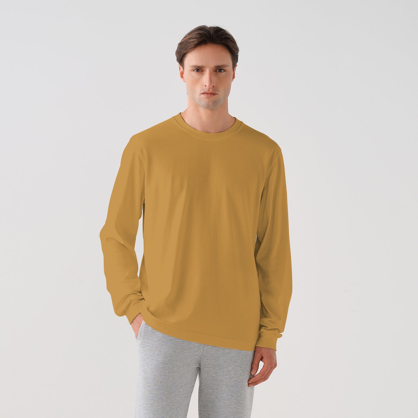 250/335 CARBON BRUSHED LONG SLEEVE