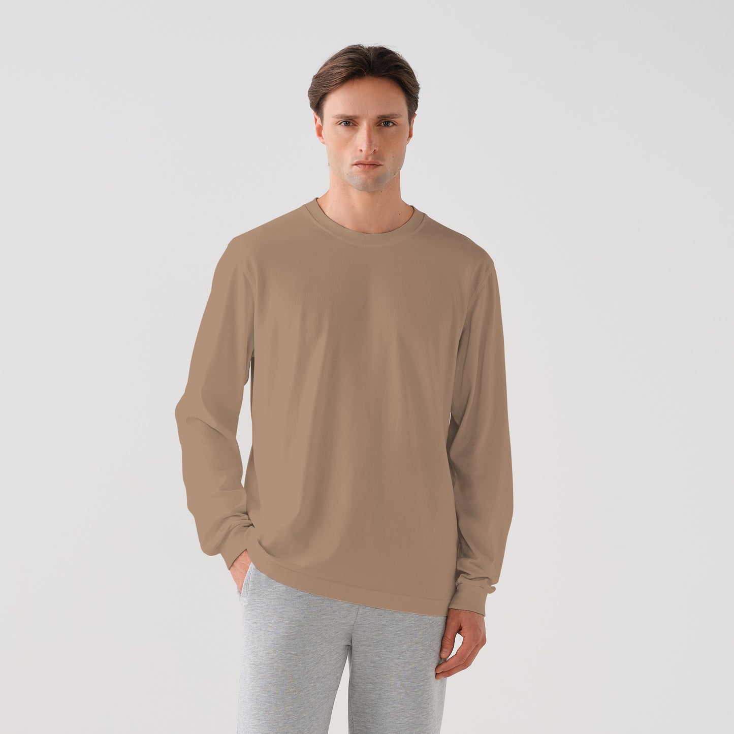 250/335 CARBON BRUSHED LONG SLEEVE