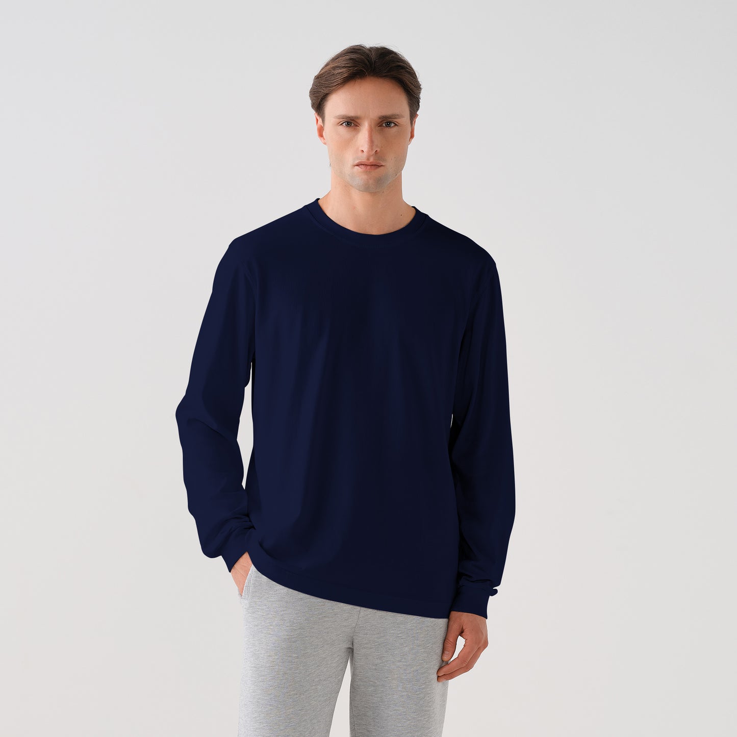 250/335 CARBON BRUSHED LONG SLEEVE