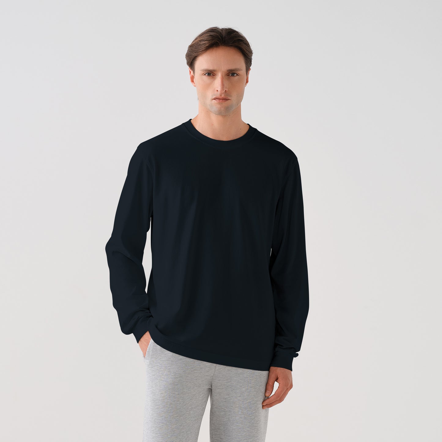 250/335 CARBON BRUSHED LONG SLEEVE