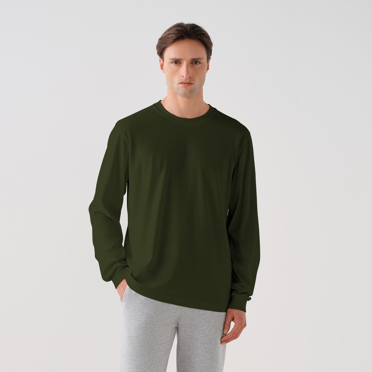 250/335 CARBON BRUSHED LONG SLEEVE