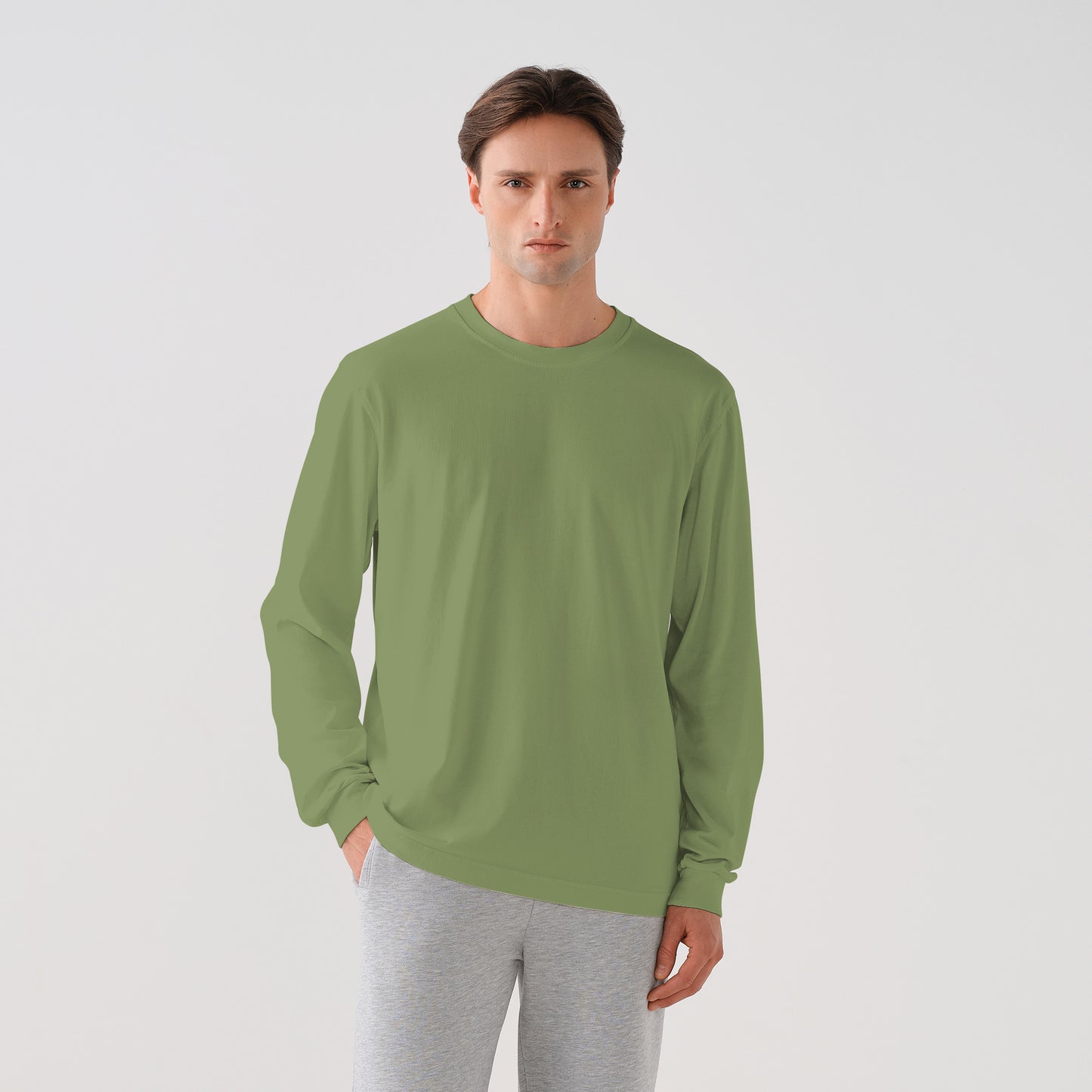 250/335 CARBON BRUSHED LONG SLEEVE