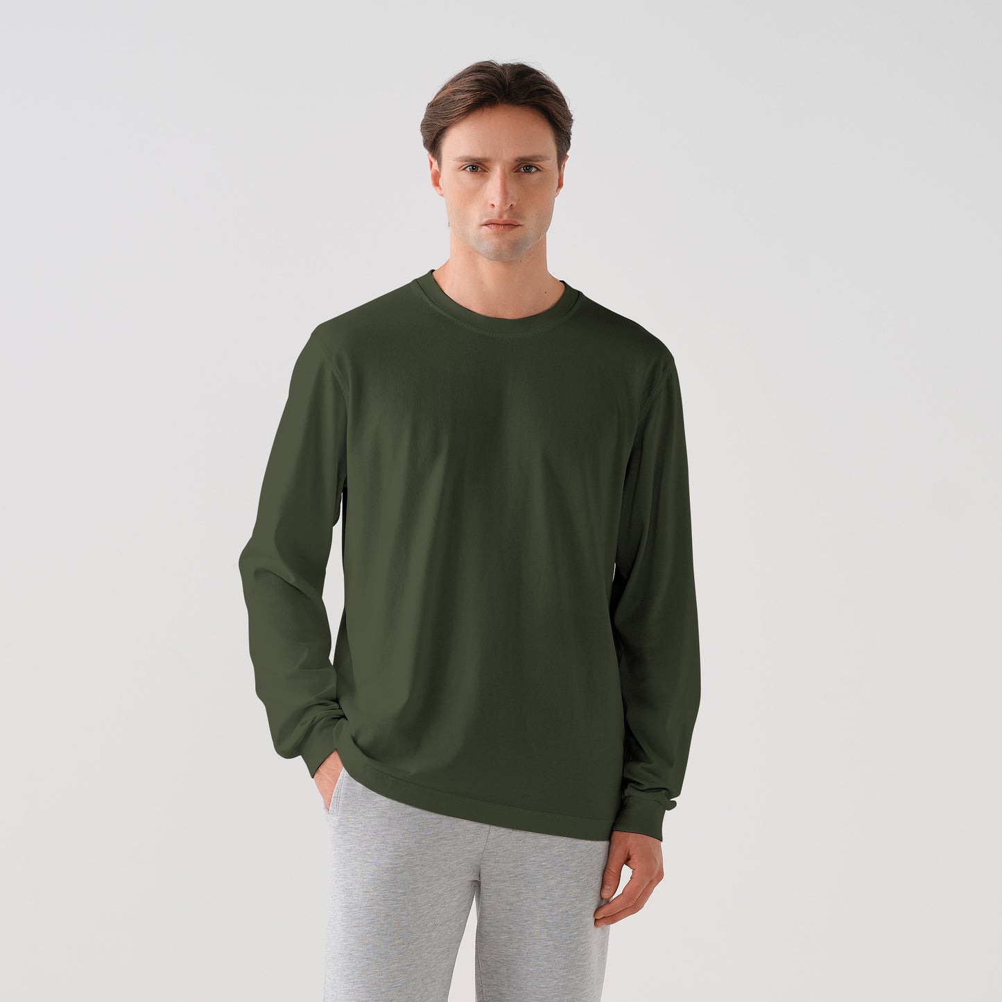 250/335 CARBON BRUSHED LONG SLEEVE