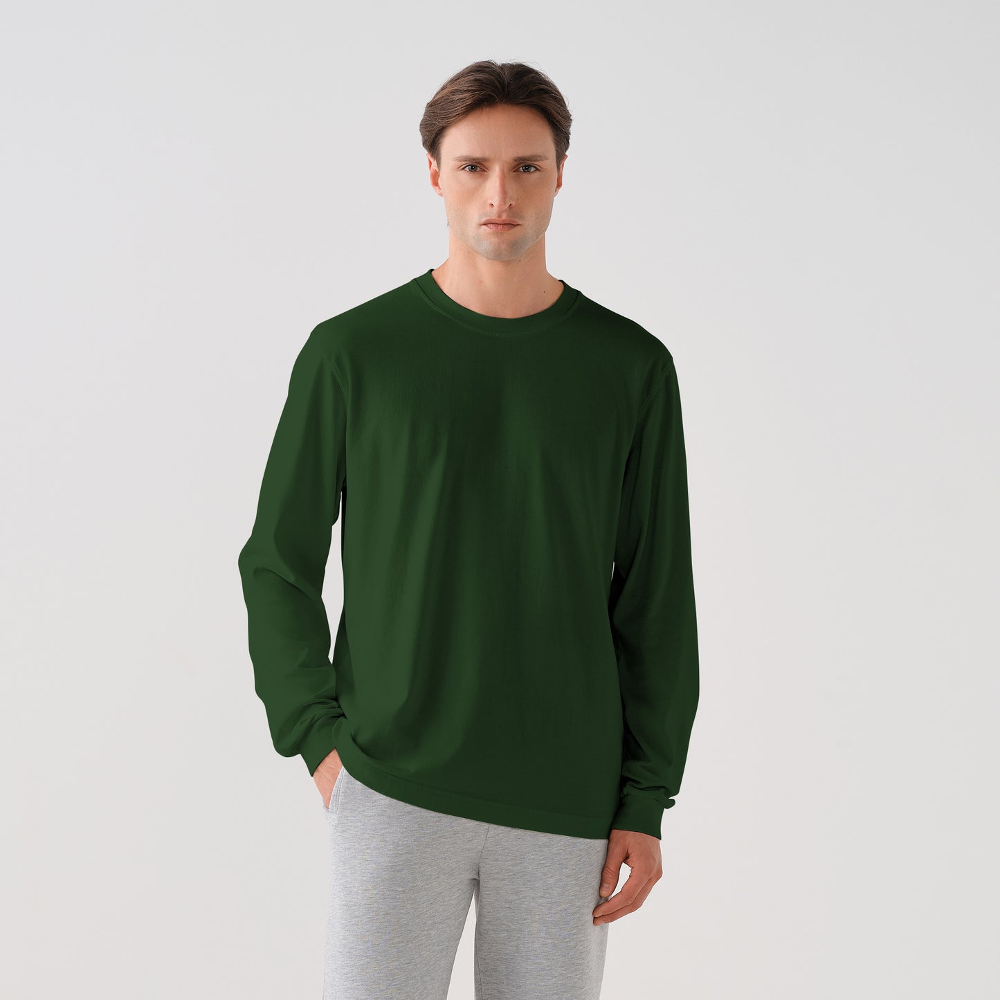 190/330 CARBON BRUSHED LONG SLEEVE