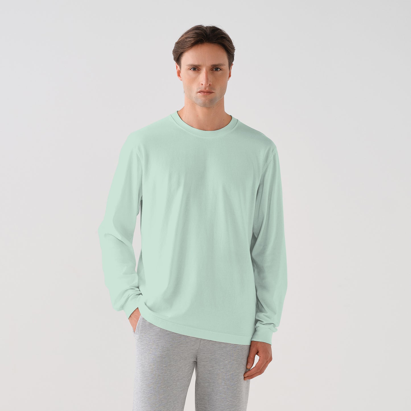 250/335 CARBON BRUSHED LONG SLEEVE