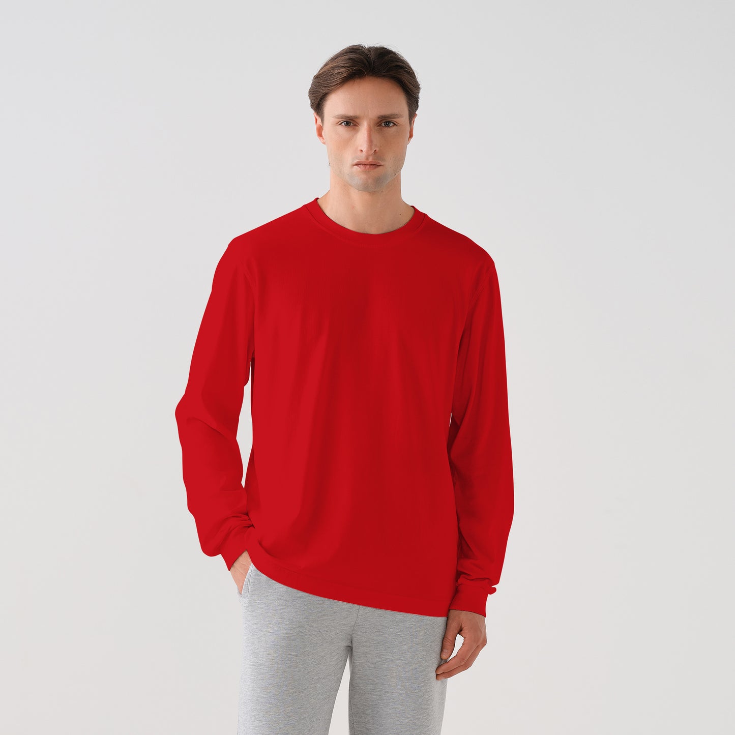 250/335 CARBON BRUSHED LONG SLEEVE