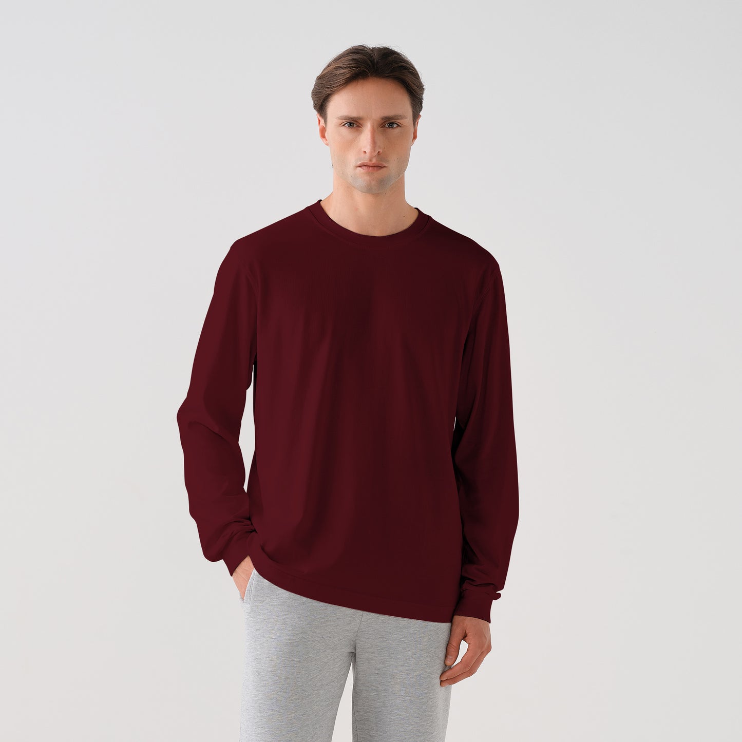 250/335 CARBON BRUSHED LONG SLEEVE