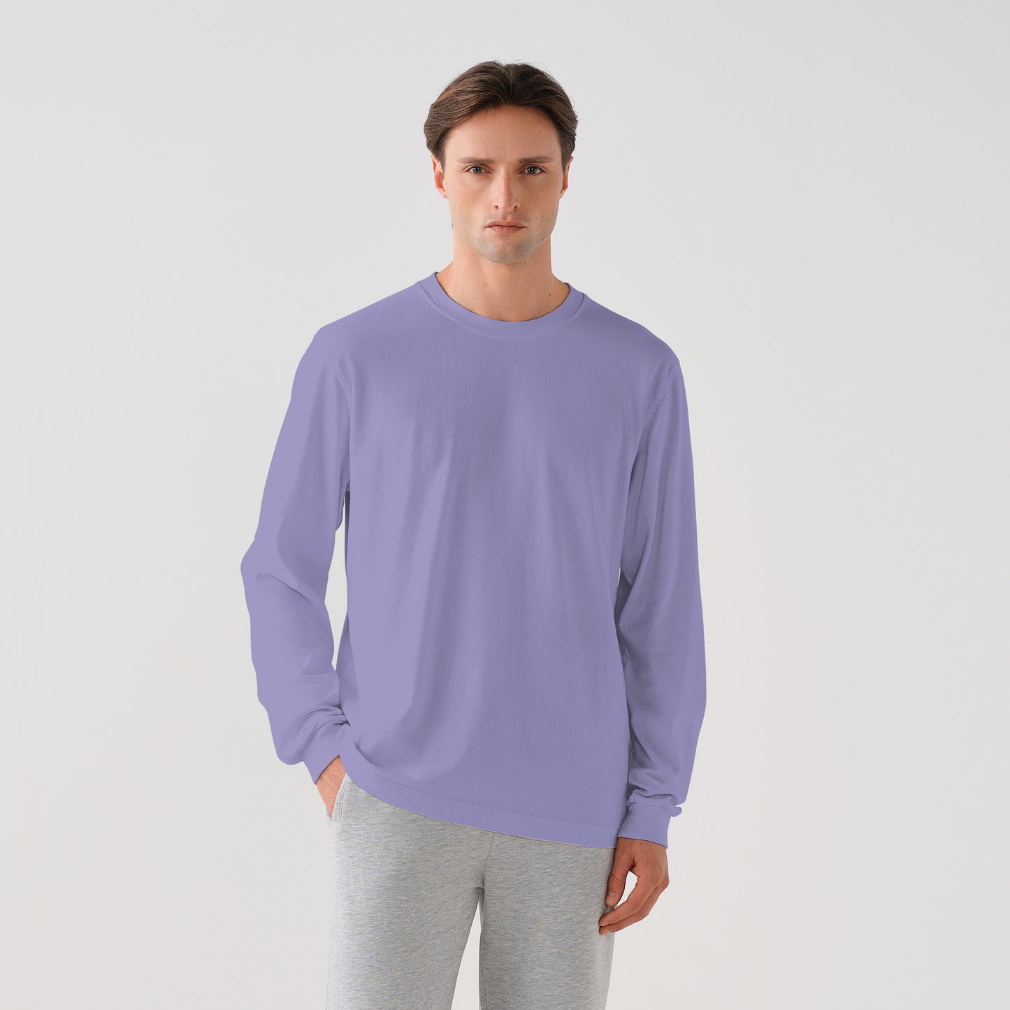 250/335 CARBON BRUSHED LONG SLEEVE