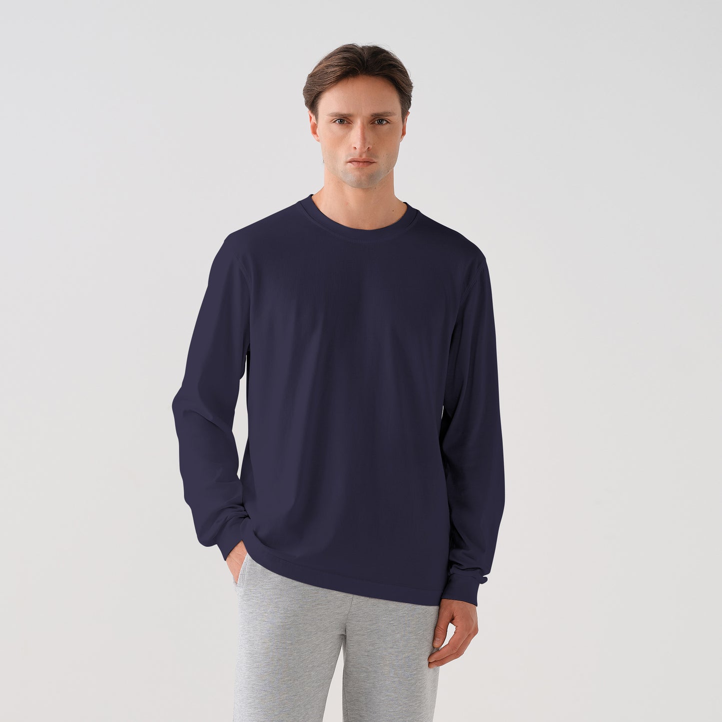 250/335 CARBON BRUSHED LONG SLEEVE