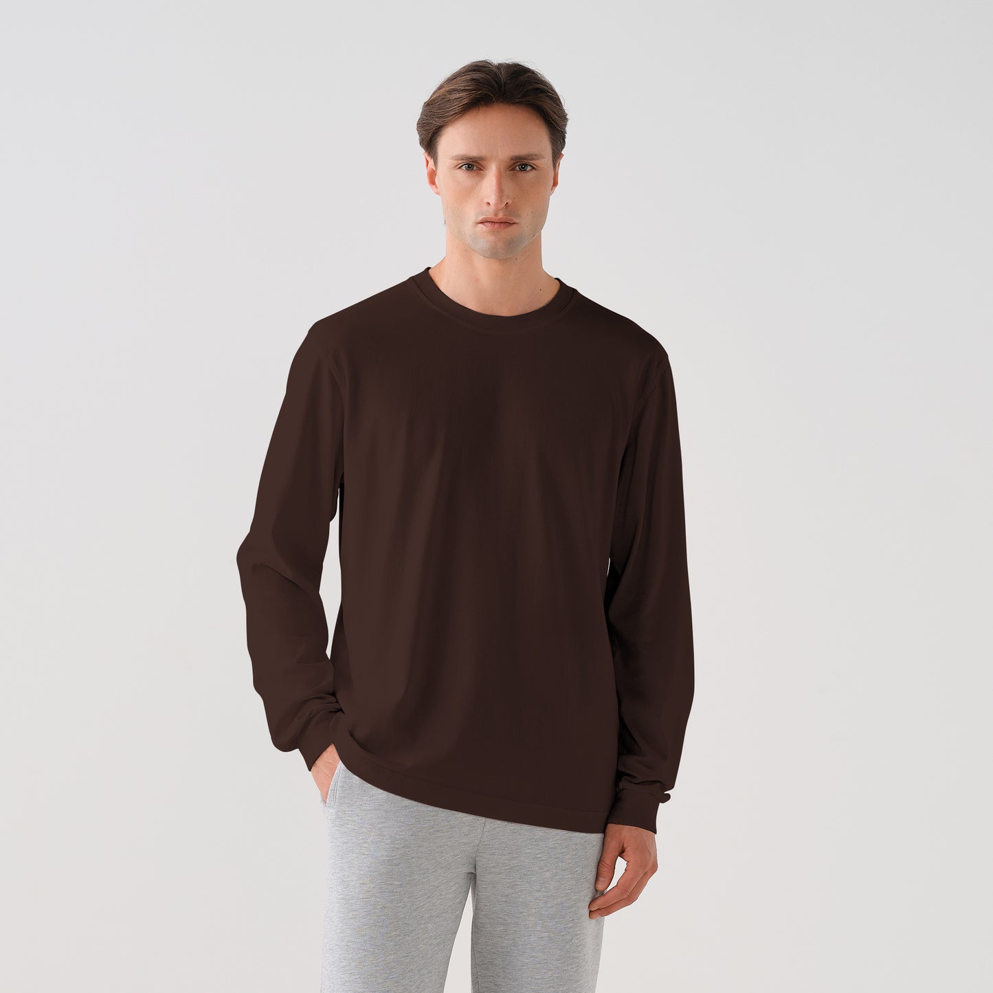 250/335 CARBON BRUSHED LONG SLEEVE