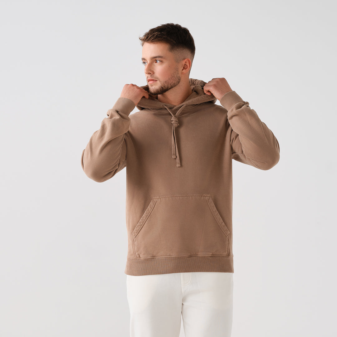 320/118 CARBON BRUSHED HOODIE