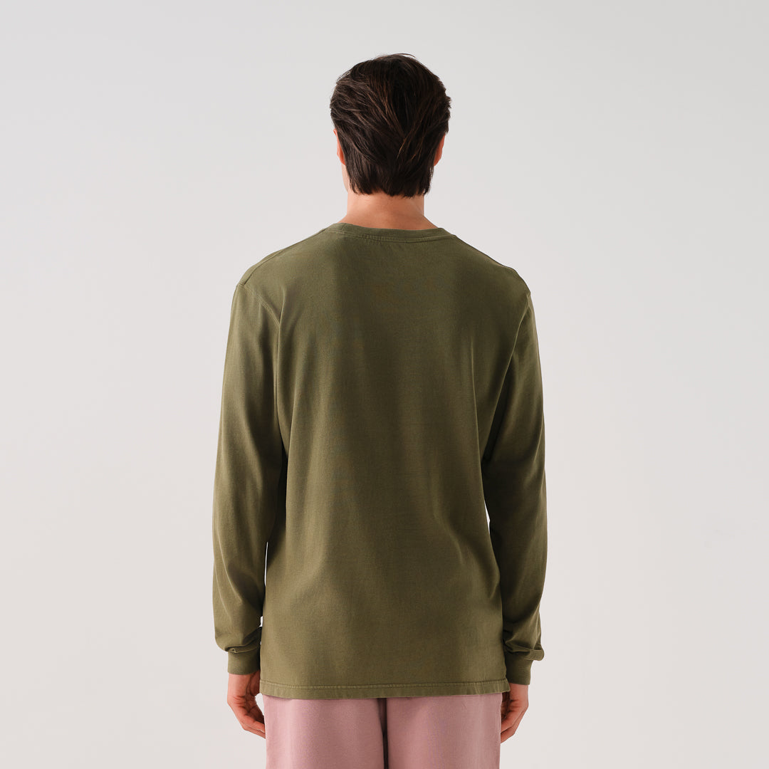 190/330 CARBON BRUSHED LONG SLEEVE