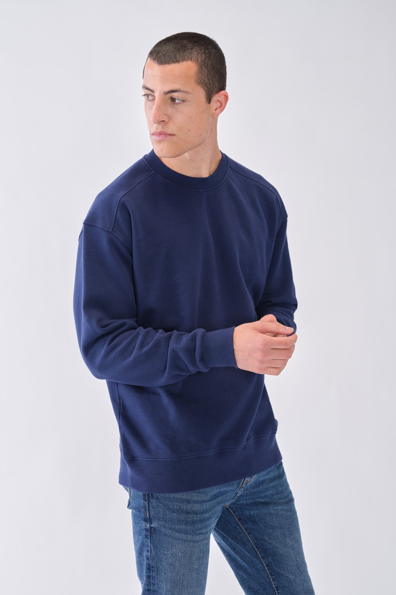320/100 - Sweatshirt cardada Homem