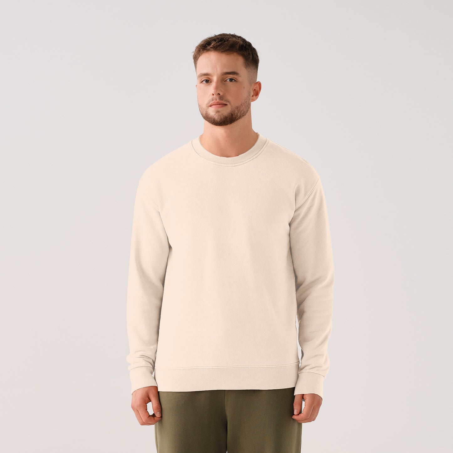 320/108 REGULAR CARBON BRUSHED SWEATSHIRT