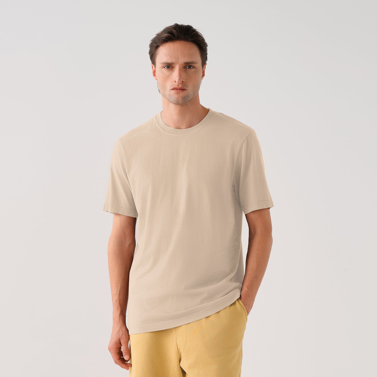 190/306 CARBON BRUSHED T-SHIRT