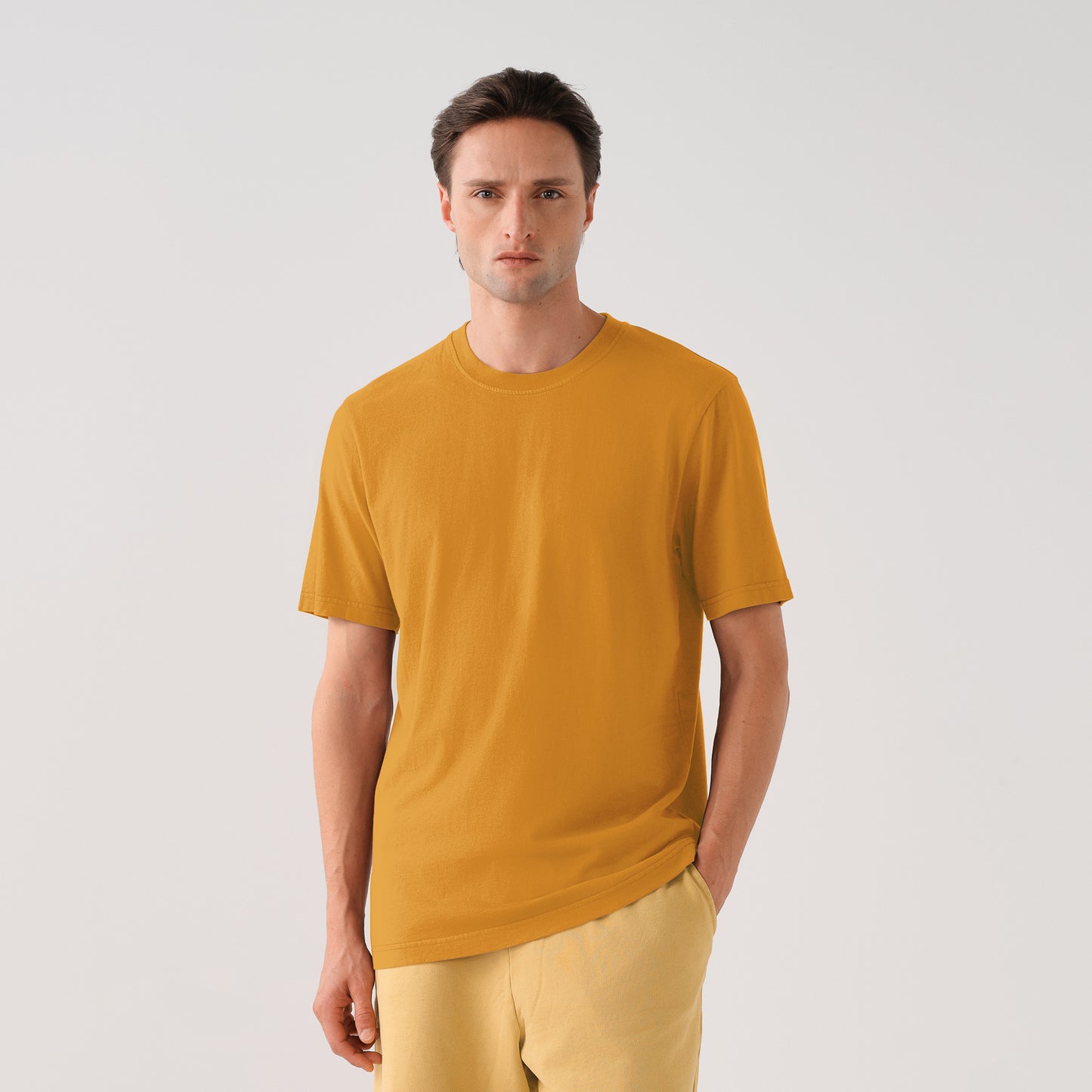 190/306 CARBON BRUSHED T-SHIRT