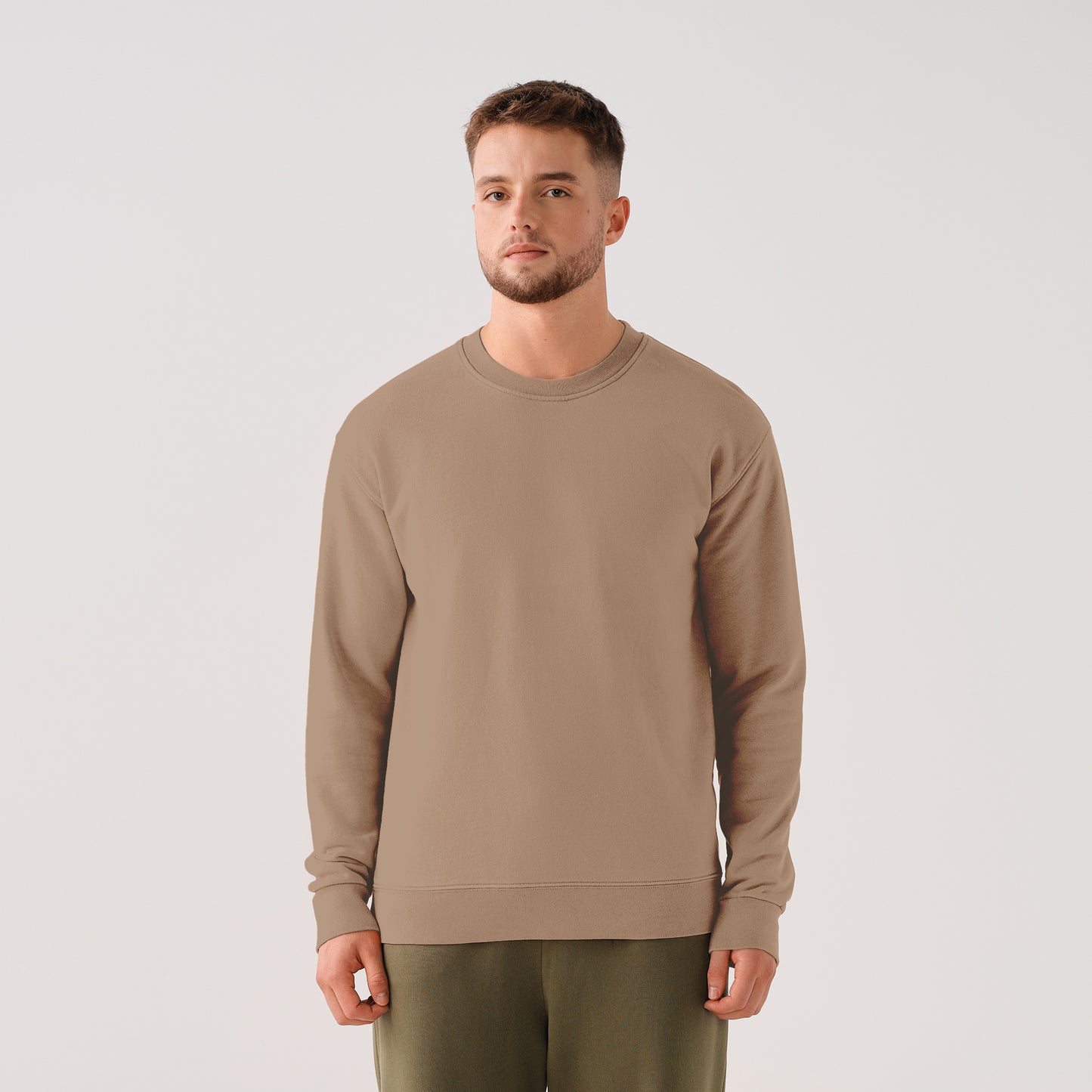 320/108 REGULAR CARBON BRUSHED SWEATSHIRT