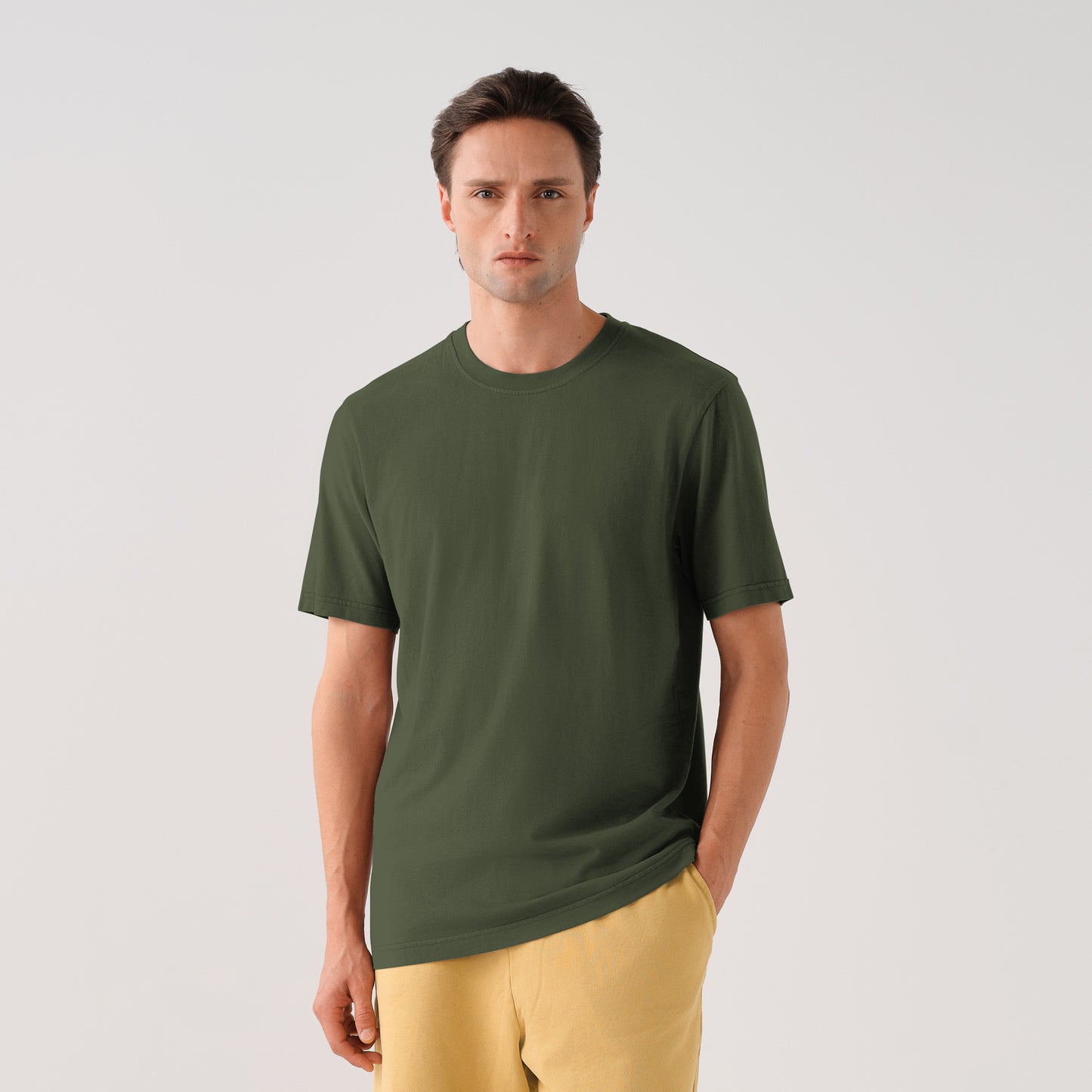 190/306 CARBON BRUSHED T-SHIRT