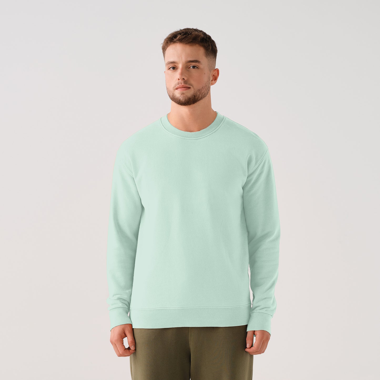 320/108 REGULAR CARBON BRUSHED SWEATSHIRT