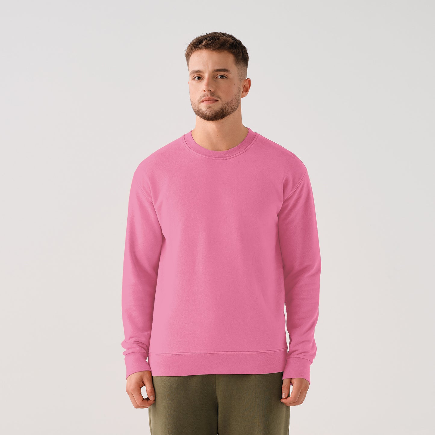 320/108 REGULAR CARBON BRUSHED SWEATSHIRT