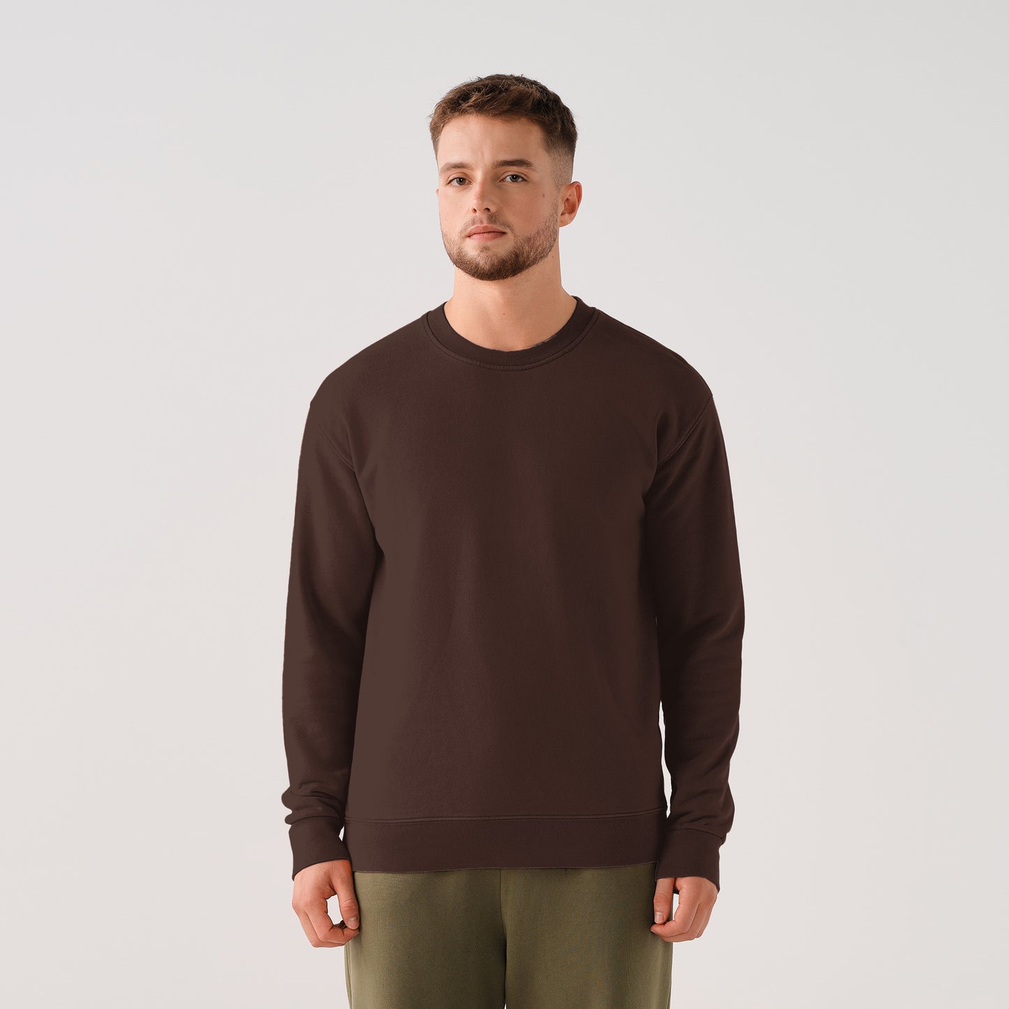 320/108 REGULAR CARBON BRUSHED SWEATSHIRT