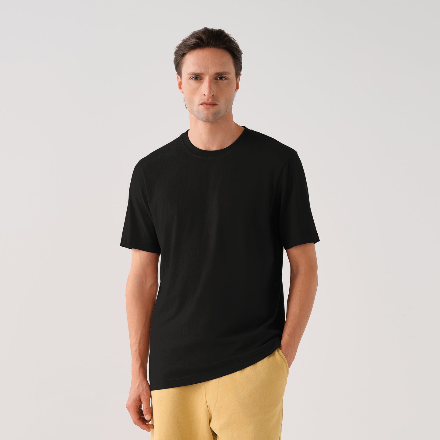 190/306 CARBON BRUSHED T-SHIRT