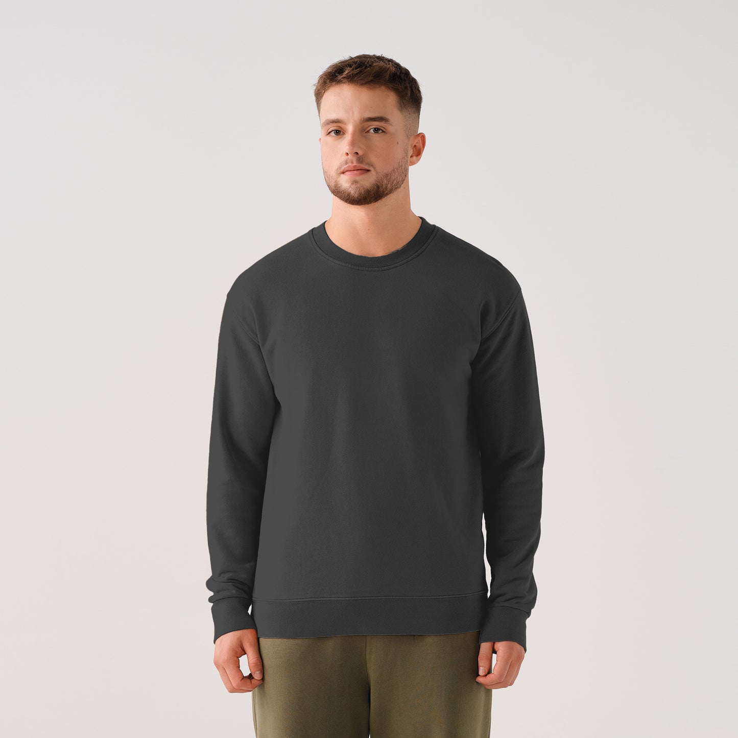 320/108 REGULAR CARBON BRUSHED SWEATSHIRT