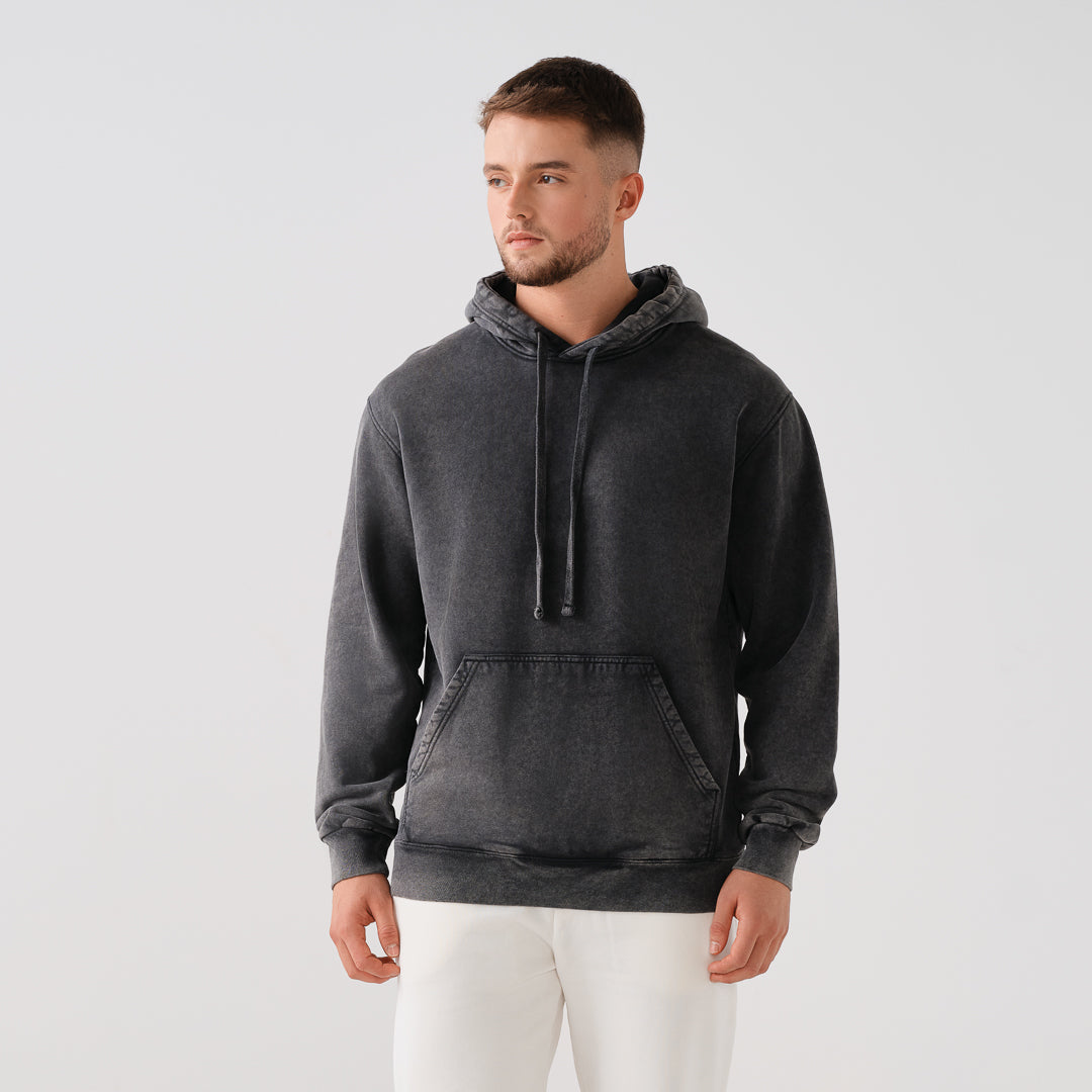 450/118 CARBON BRUSHED HOODIE