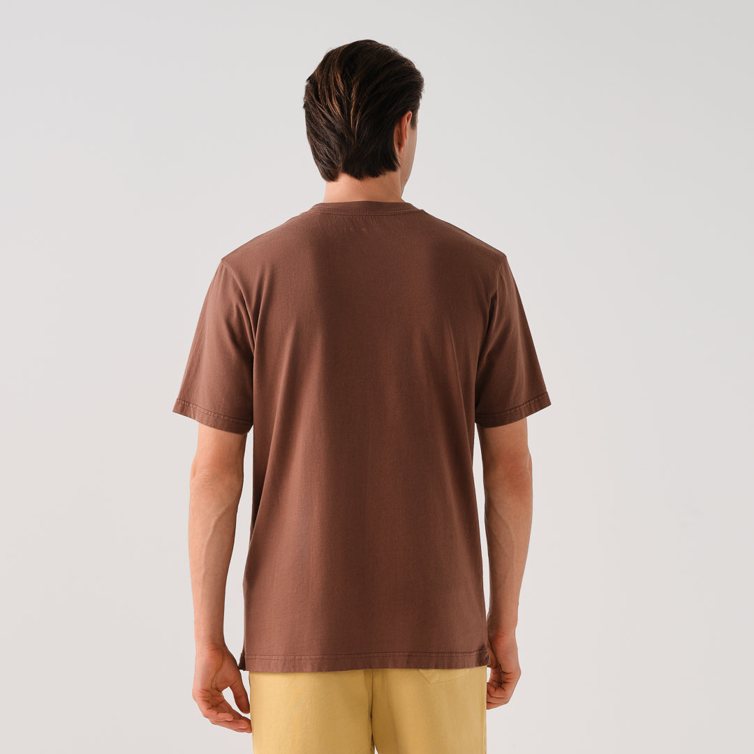 190/306 CARBON BRUSHED T-SHIRT