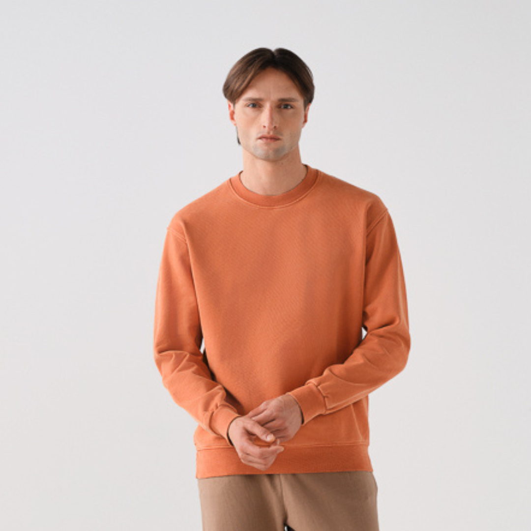 320/108 REGULAR CARBON BRUSHED SWEATSHIRT