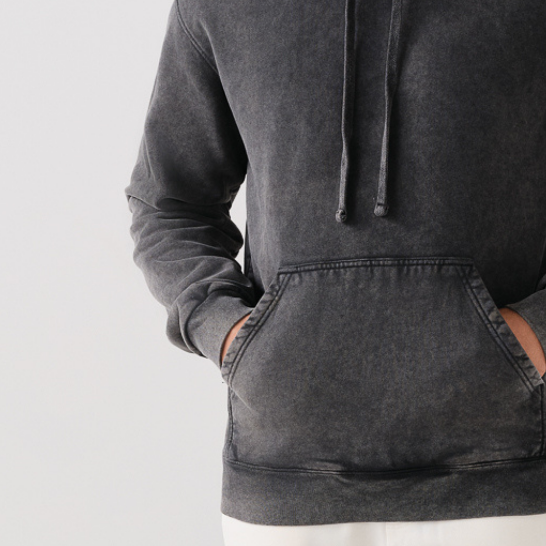 450/118 CARBON BRUSHED HOODIE