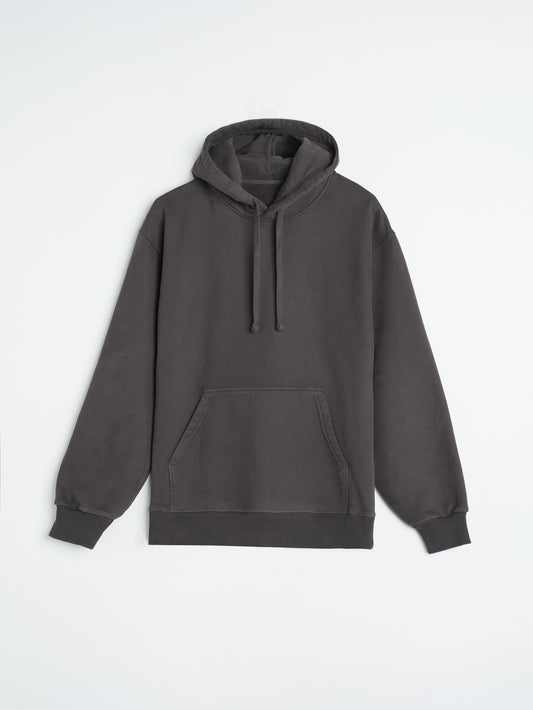 450/118 - Men's Brushed Hoodie with Carbon Finish