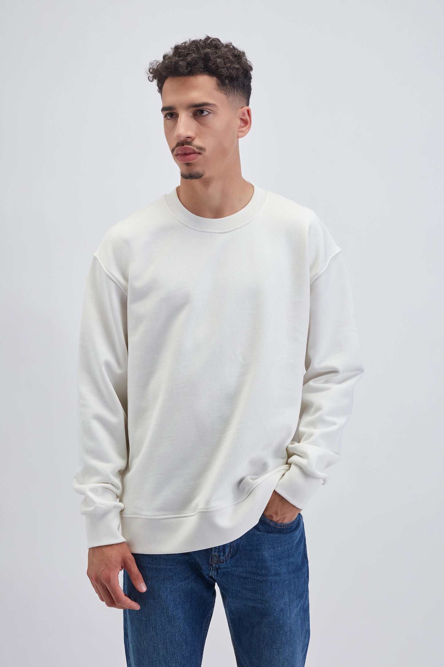 450/106 -Premium Men's non brushed Sweatshirt 