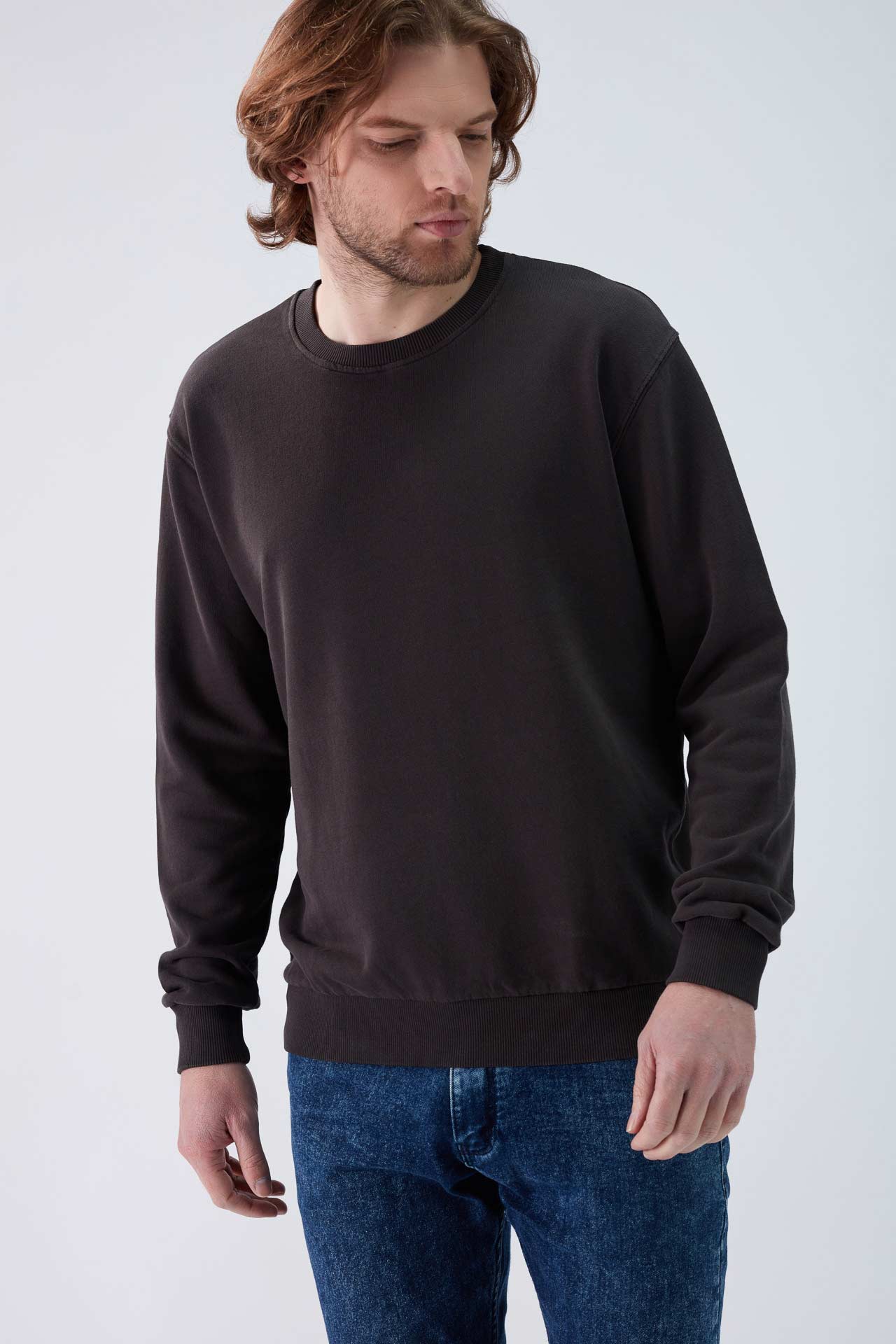 320/105 - Sweatshirt sem carda Homem