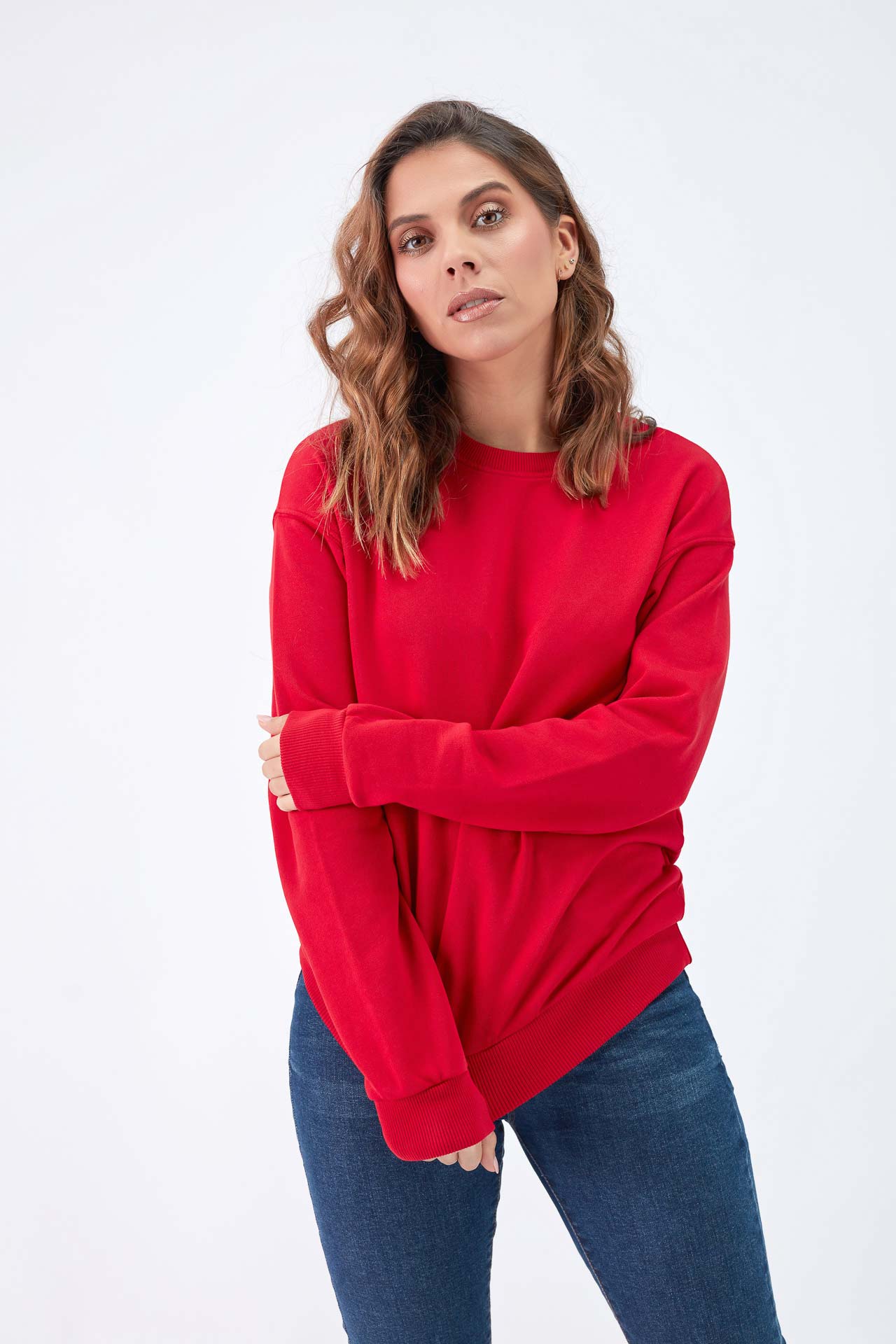 320/205 - Women´s non brushed Sweatshirt 